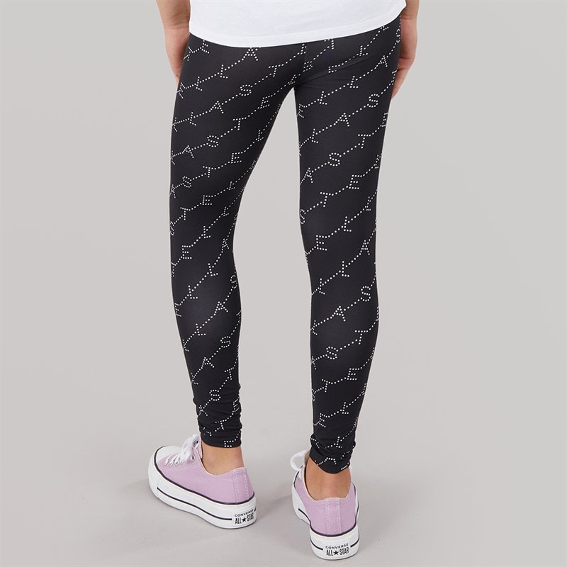 STELLA McCARTNEY Girls Leggings Black/White - Image 2