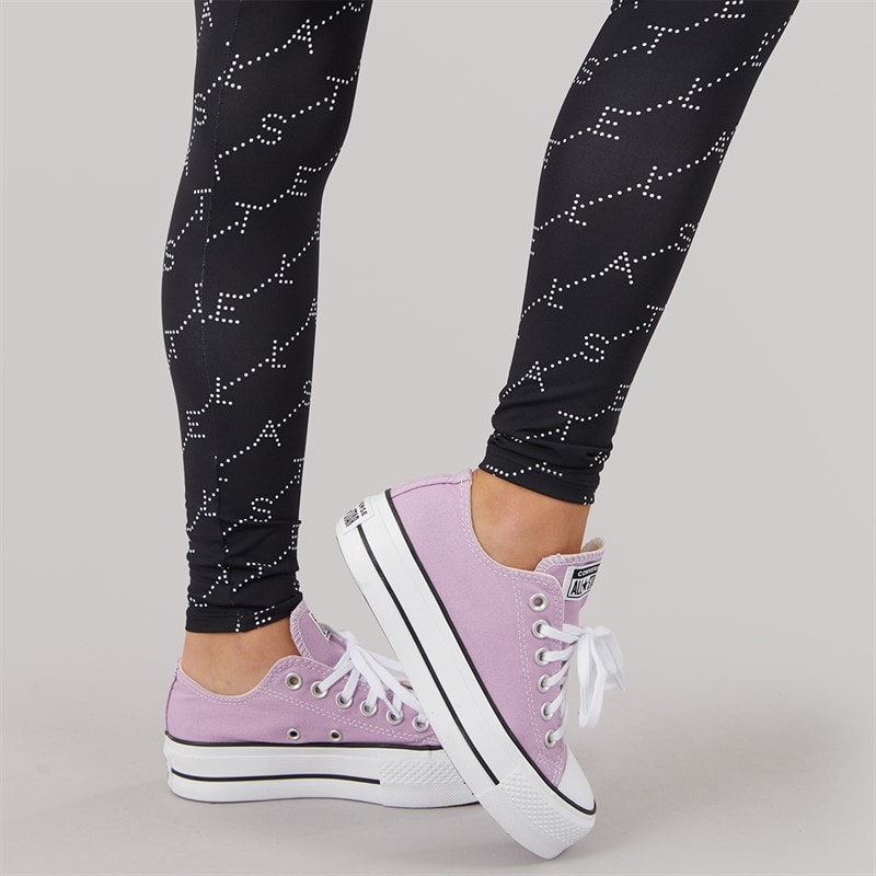 STELLA McCARTNEY Girls Leggings Black/White - Image 3