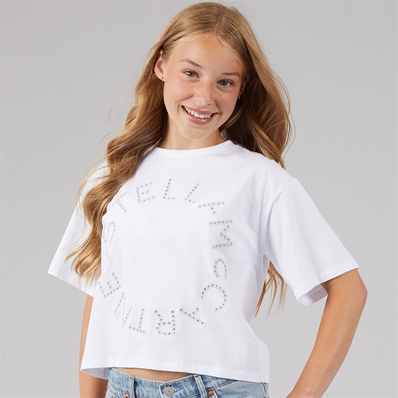STELLA McCARTNEY Girls T-Shirt White - Image 3