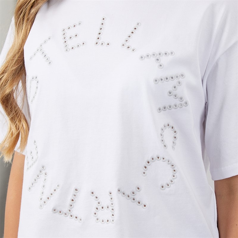 STELLA McCARTNEY Girls T-Shirt White - Image 5