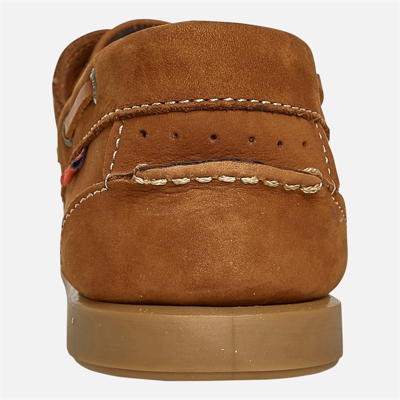 Chatham Marine Mens Bow Deck Shoes Brown/Gum - Image 3