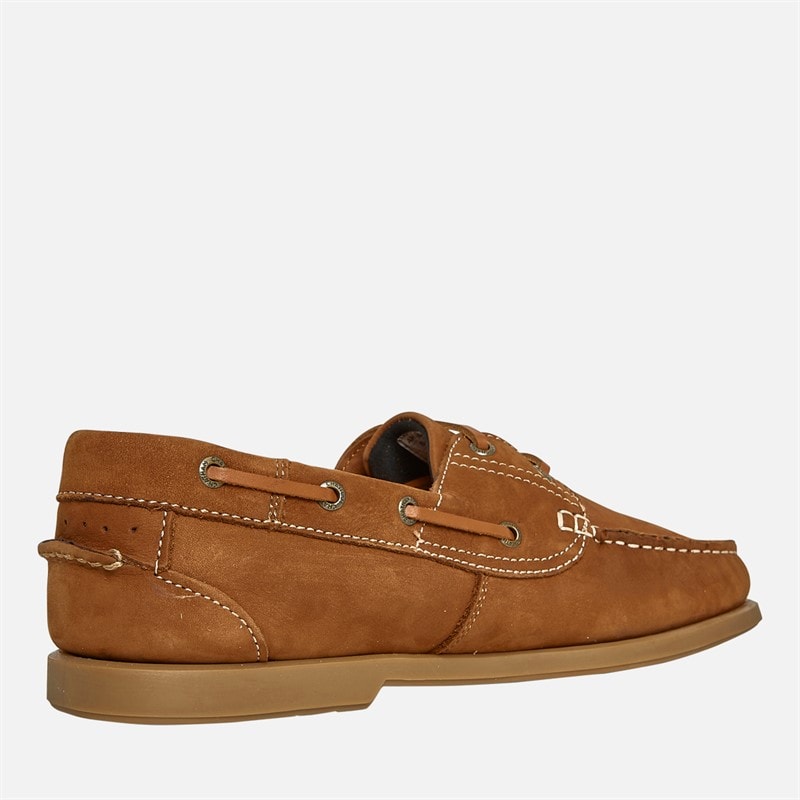 Chatham Marine Mens Bow Deck Shoes Brown/Gum - Image 5