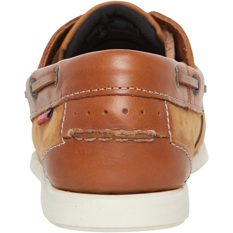 Chatham Marine Mens Bow Deck Shoes Tan/Gum - Image 3