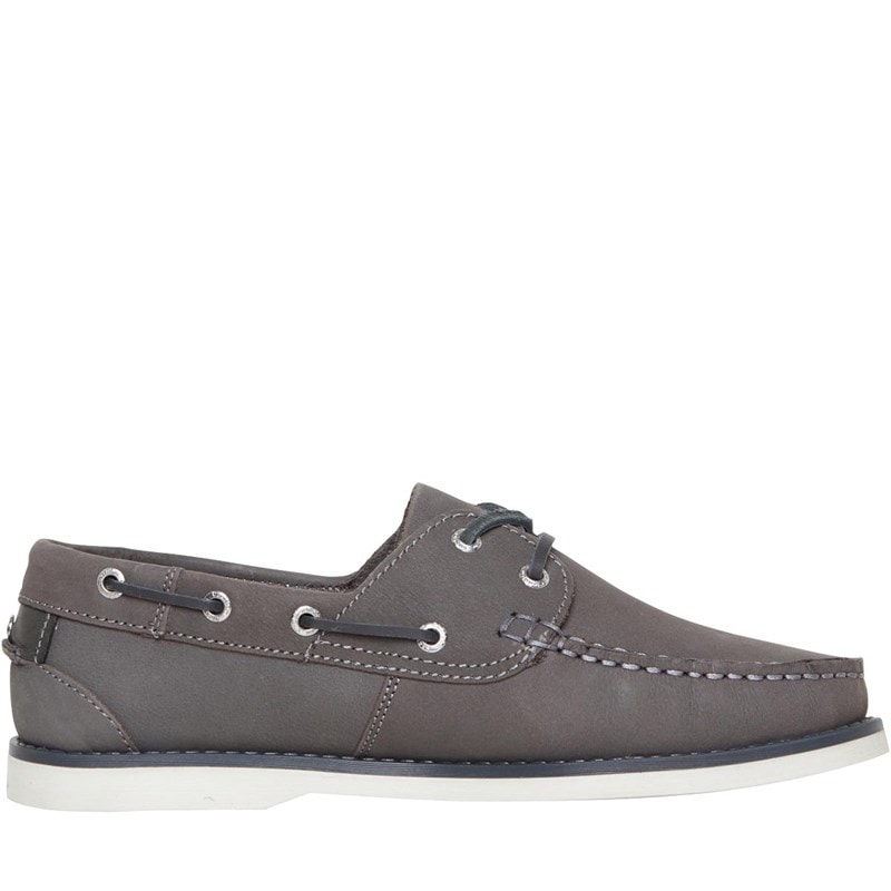 Chatham Marine Mens Dartmouth Deck Shoes Grey - Image 5