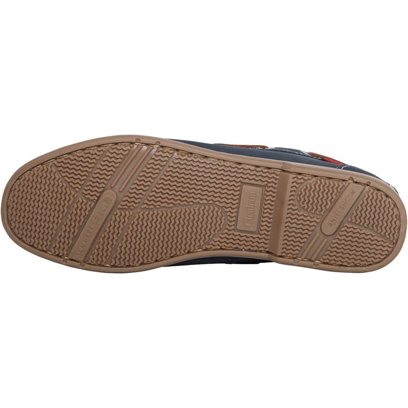 Chatham Marine Mens Bow Deck Shoes Navy - Image 2