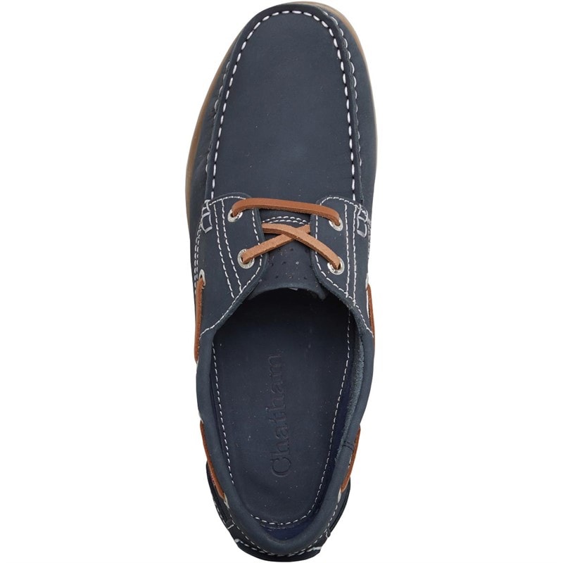 Chatham Marine Mens Bow Deck Shoes Navy - Image 4