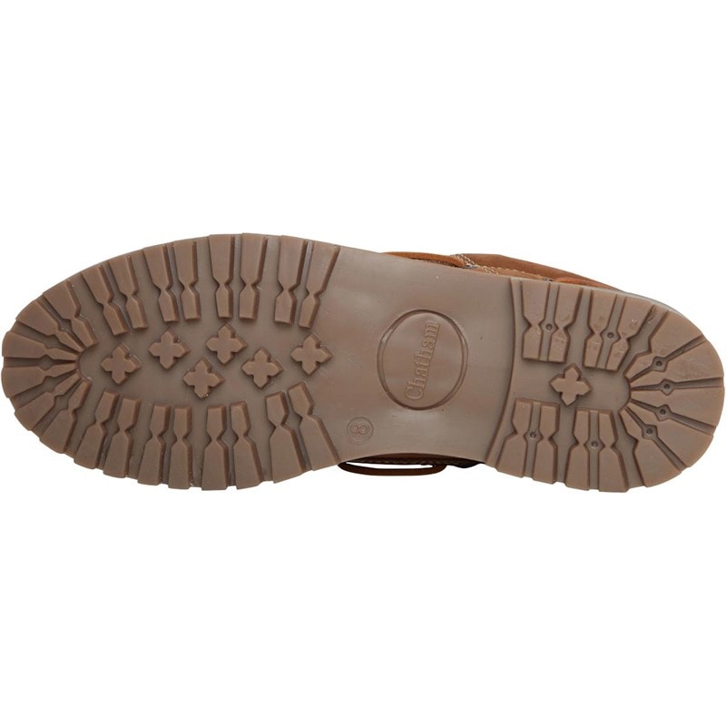 Chatham Marine Mens Rousdon Deck Shoes Tan - Image 2