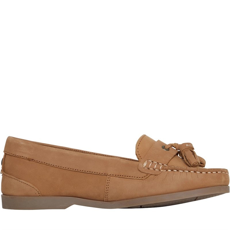 Chatham Marine Womens Arora Boat Shoes Dark Tan - Image 5