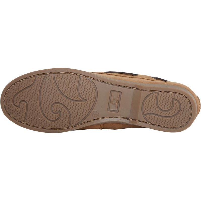 Chatham Marine Womens Willow Boat Shoes Dark Tan - Image 2