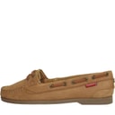 Chatham Marine Womens Rema Boat Shoes Dark Tan
