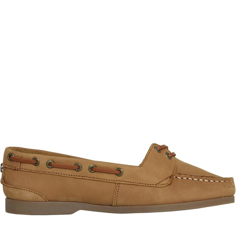 Chatham Marine Womens Rema Boat Shoes Dark Tan - Image 5