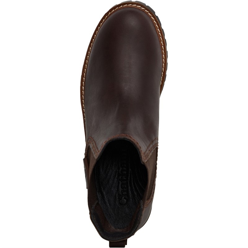 Chatham Marine Womens Pendle Chelsea Boots Dark Seahorse - Image 4