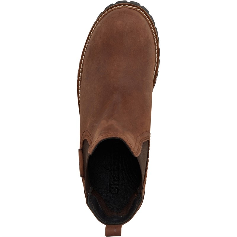 Chatham Marine Womens Pendle Chelsea Boots Chocolate - Image 4
