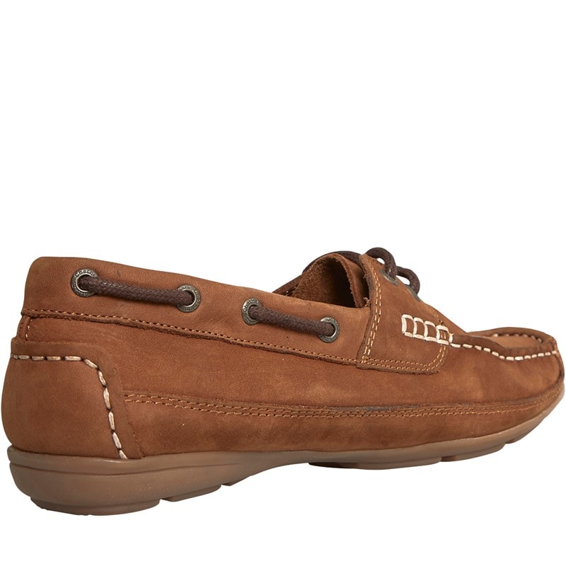 Chatham Marine Womens Bombora Deck Shoes Light Brown - Image 5