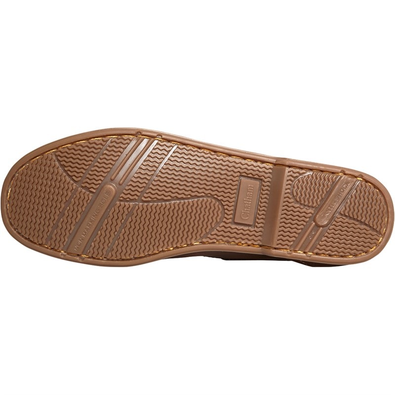Chatham Marine Mens Culham Deck Shoes Dark Brown - Image 2