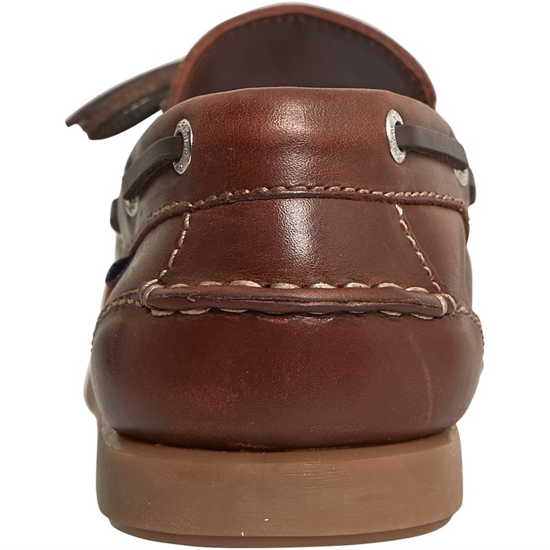 Chatham Marine Mens Culham Deck Shoes Dark Brown - Image 3