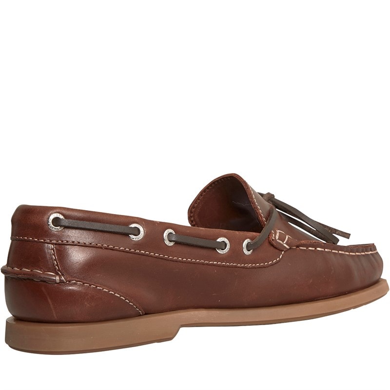 Chatham Marine Mens Culham Deck Shoes Dark Brown - Image 5