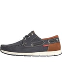 Chatham Marine Mens Kerrier Deck Shoes Navy/Light Brown