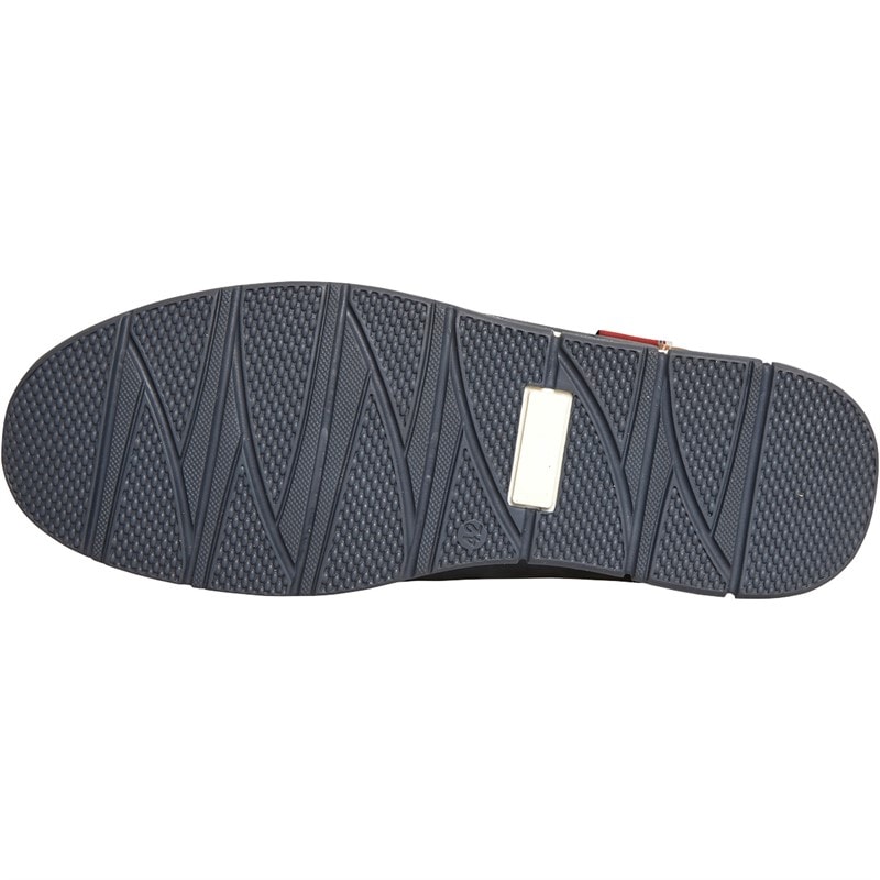 Chatham Marine Mens Kerrier Deck Shoes Navy/Light Brown - Image 2