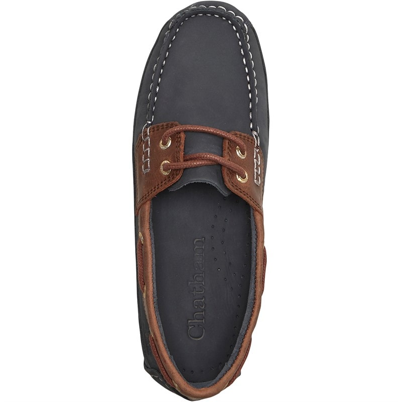 Chatham Marine Womens Bombora Deck Shoes Navy - Image 4