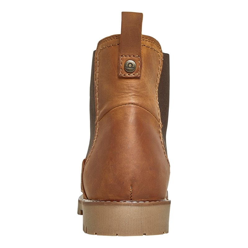 Chatham Marine Womens Pendle Chelsea Boots Tan - Image 3