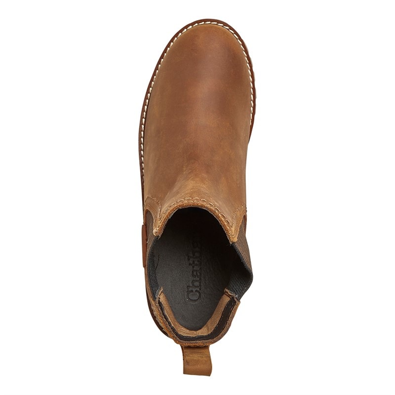Chatham Marine Womens Pendle Chelsea Boots Tan - Image 4