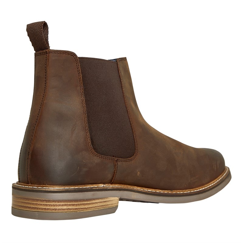 Chatham Marine Mens Wenlock Chelsea Boots Brown - Image 5