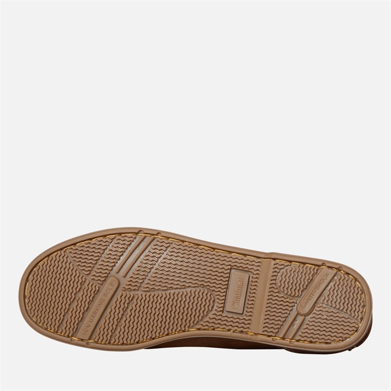 Chatham Marine Mens Culham Deck Shoes Brown/Gum - Image 2