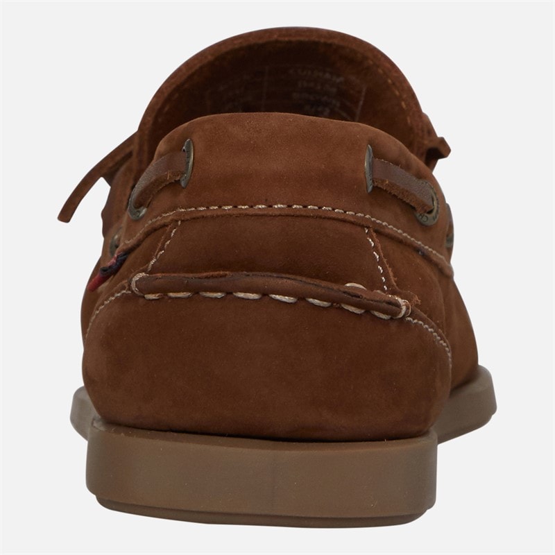Chatham Marine Mens Culham Deck Shoes Brown/Gum - Image 3