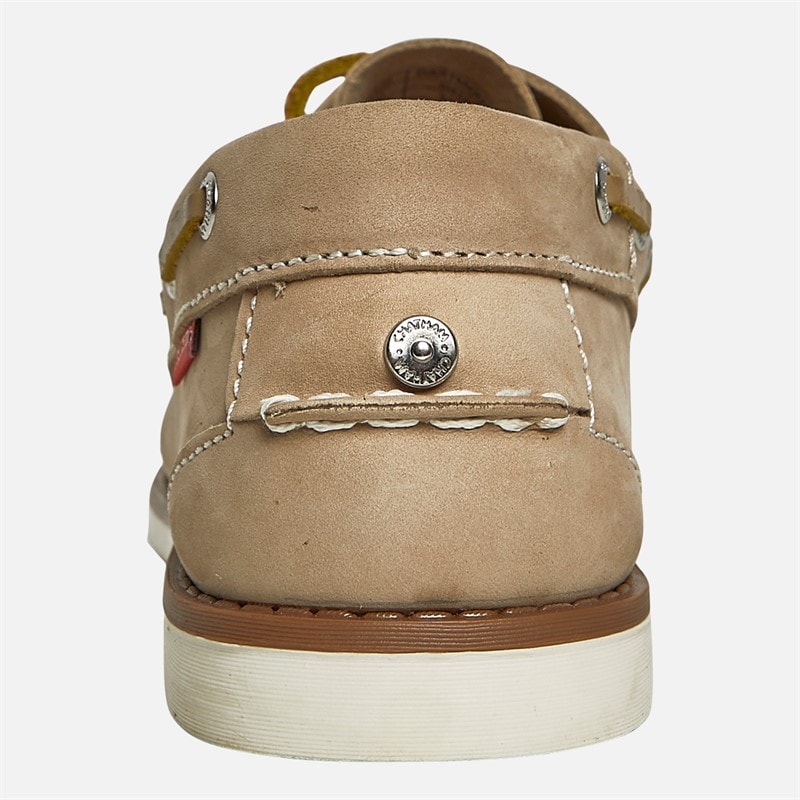 Chatham Marine Mens Dartmouth Deck Shoes Taupe - Image 3