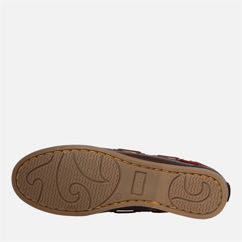 Chatham Marine Womens Rema Boat Shoes Dark Brown - Image 2