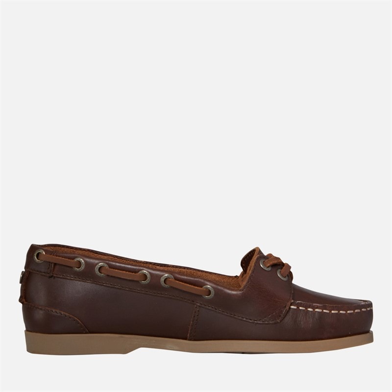 Chatham Marine Womens Rema Boat Shoes Dark Brown - Image 5
