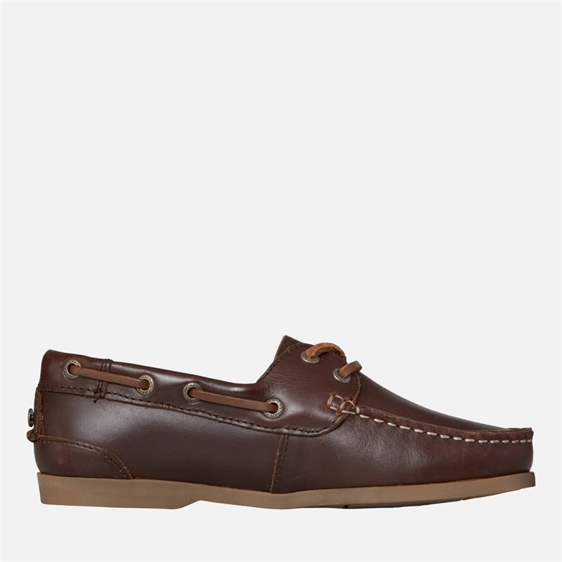 Chatham Marine Womens Willow Boat Shoes Dark Brown - Image 5