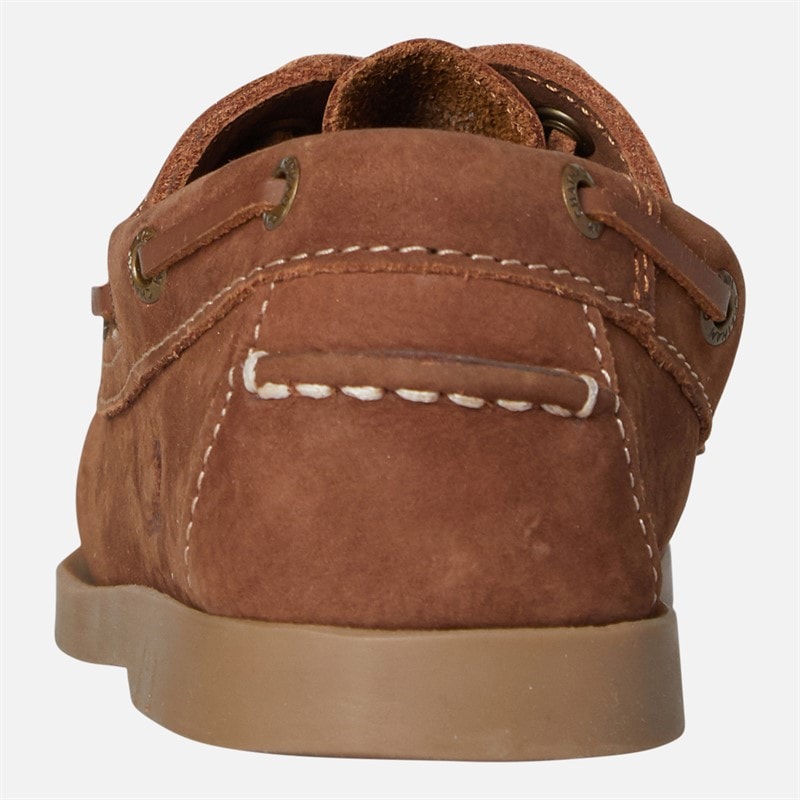 Chatham Marine Junior Henry Deck Shoes Brown/Gum - Image 3