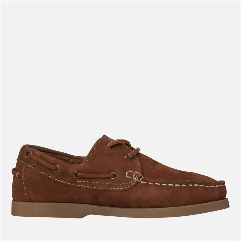 Chatham Marine Junior Henry Deck Shoes Brown/Gum - Image 5