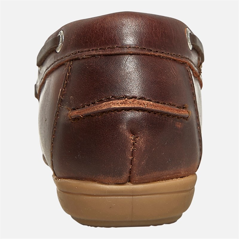 Chatham Marine Womens Agios Deck Shoes Dark Brown - Image 3