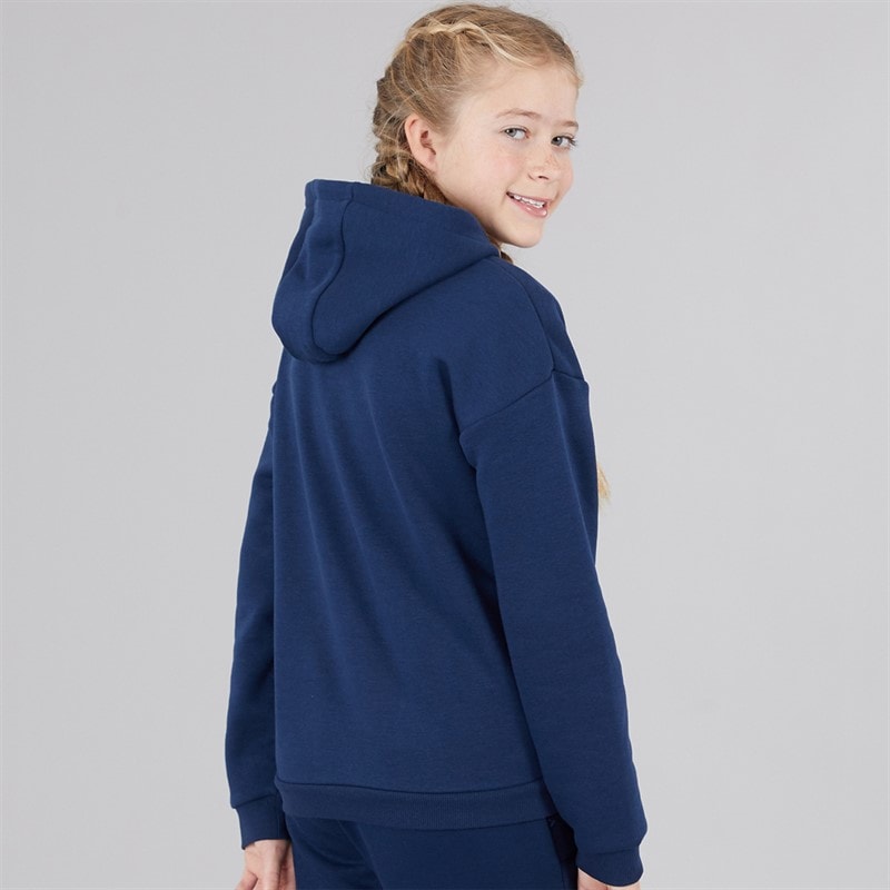 Guess Girls Oversized Hoodie Secret Blue - Image 2