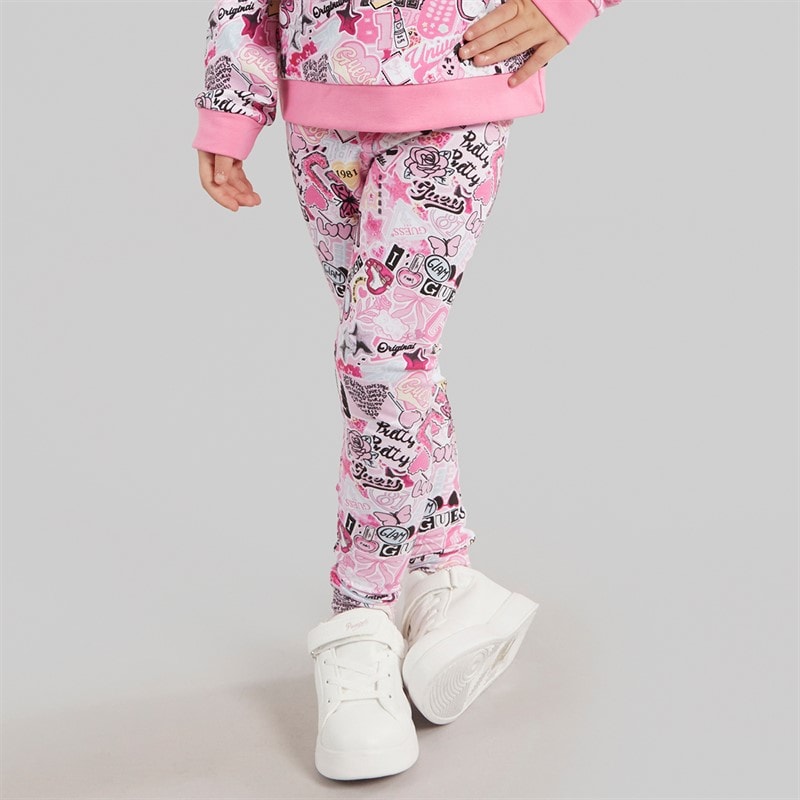 Guess Girls Leggings Sticker Collage - Image 1