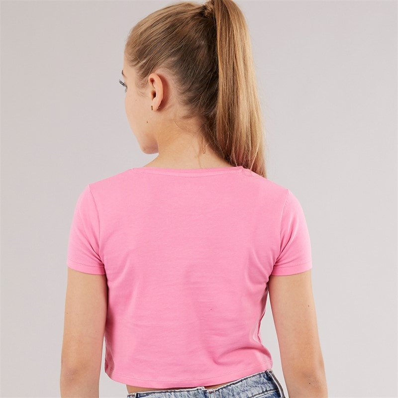 Guess Girls T-Shirt Jelly Pink - Image 2