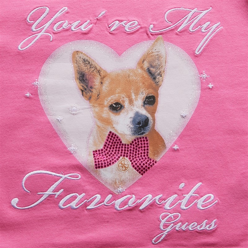 Guess Girls T-Shirt Jelly Pink - Image 3