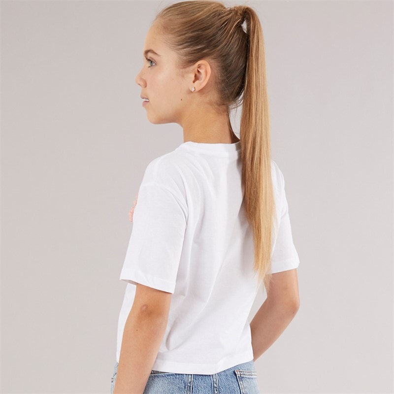 Guess Girls T-Shirt Pure White - Image 2
