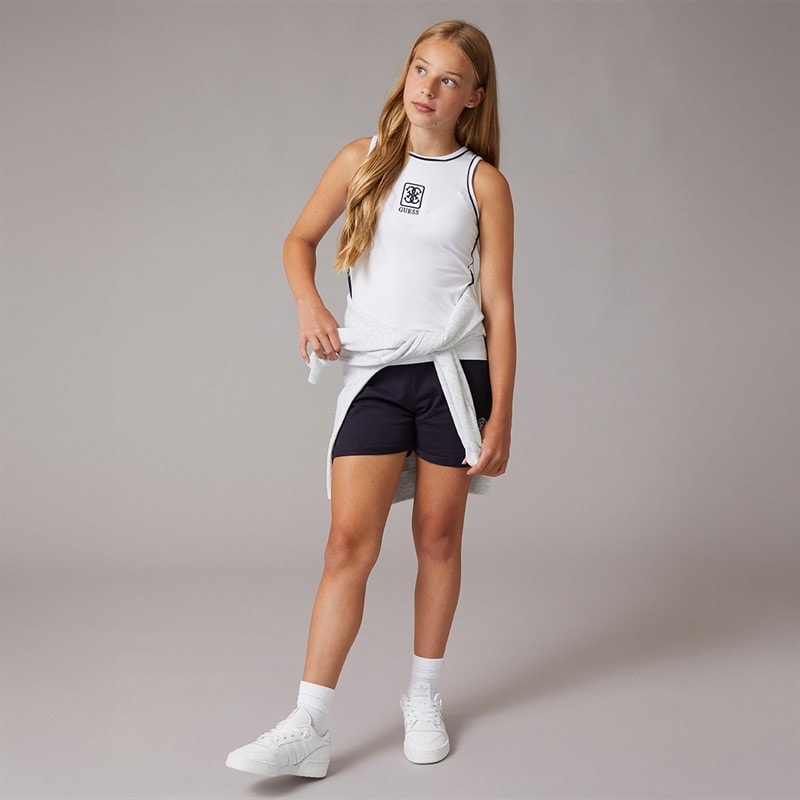 Guess Girls Vest Pure White - Image 3