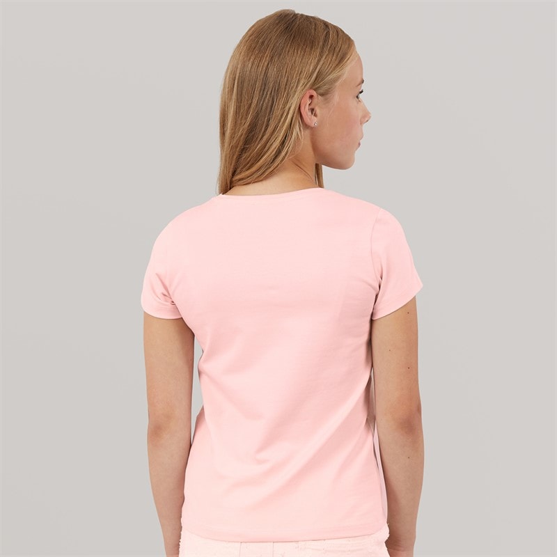Guess Girls Minime T-Shirt Dream Pink - Image 2