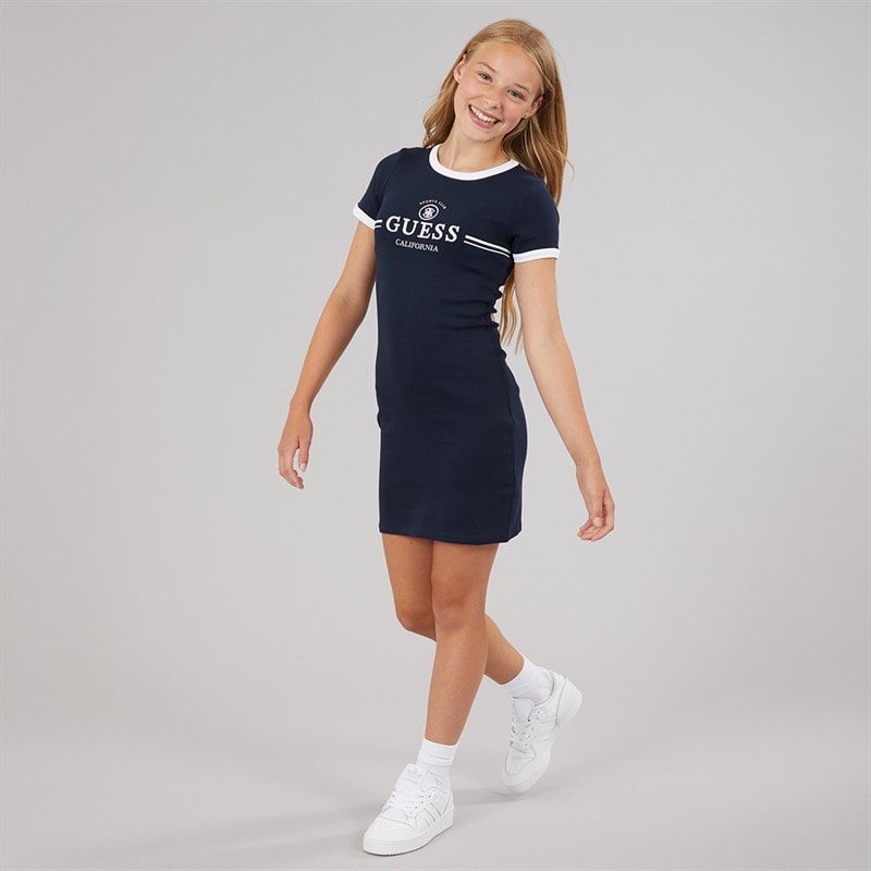 Guess Girls Minime Dress Daring Ocean - Image 3