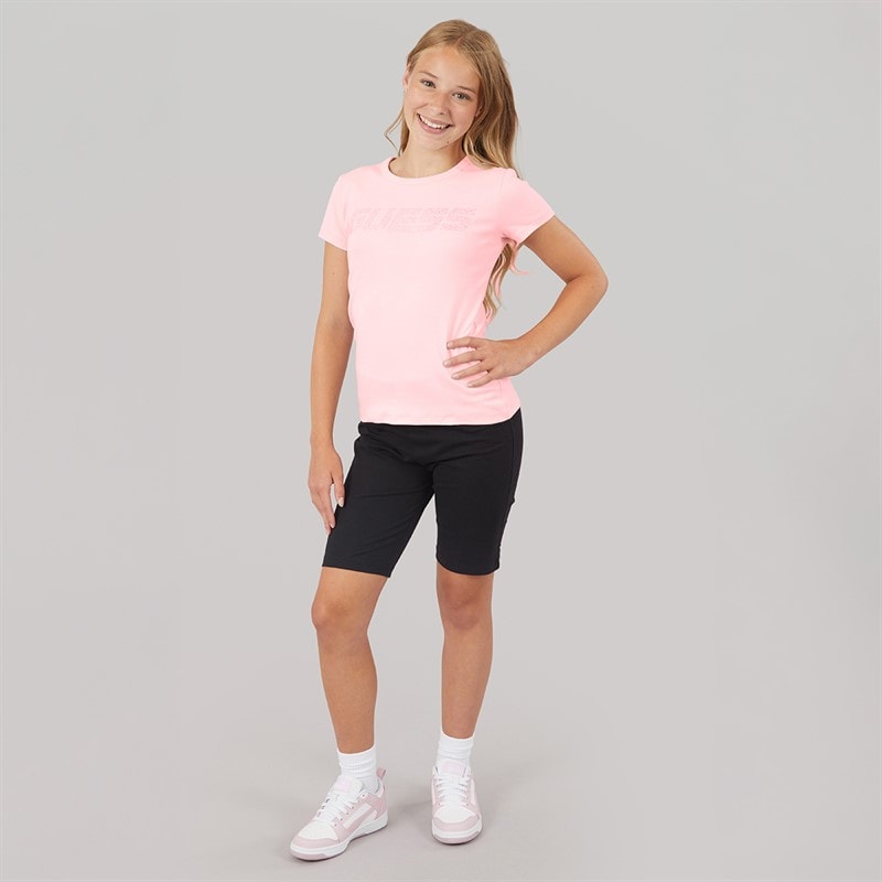 Guess Girls Minime T-Shirt Dream Pink - Image 4
