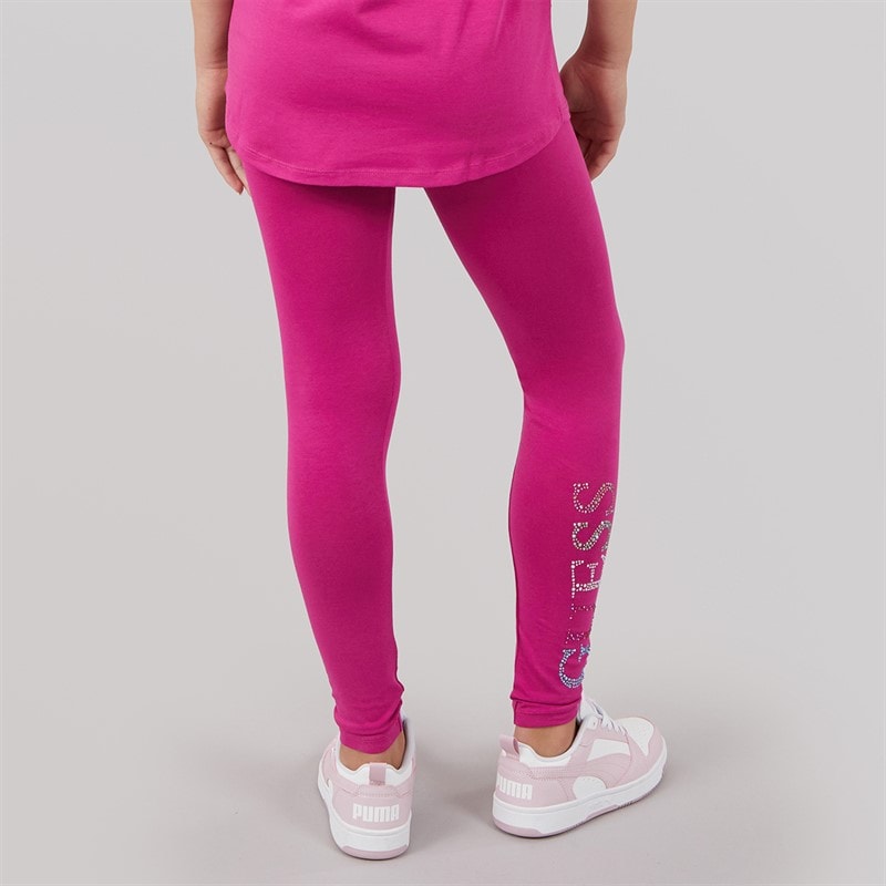 Guess Girls Leggings Purple Dragonfruit - Image 2