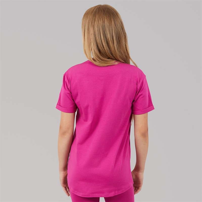 Guess Girls T-Shirt Purple Dragonfruit - Image 2