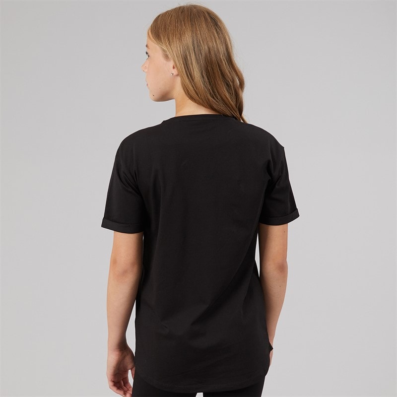 Guess Girls T-Shirt Jet Black A996 - Image 2