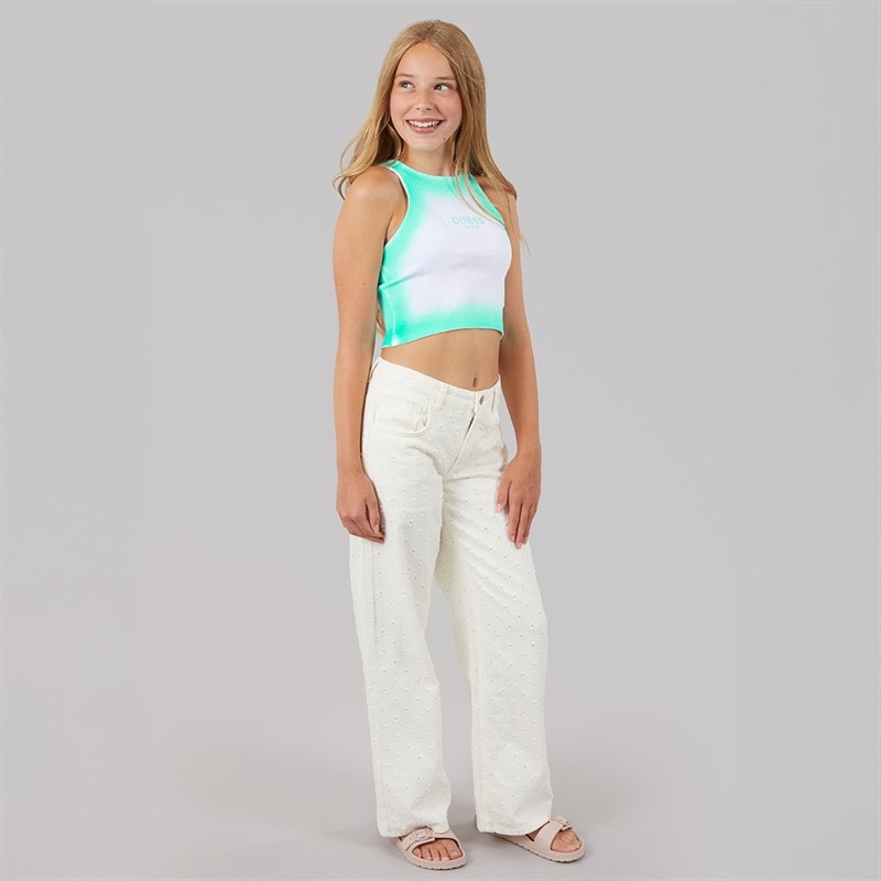 Guess Girls Vest Peaceful Green - Image 4