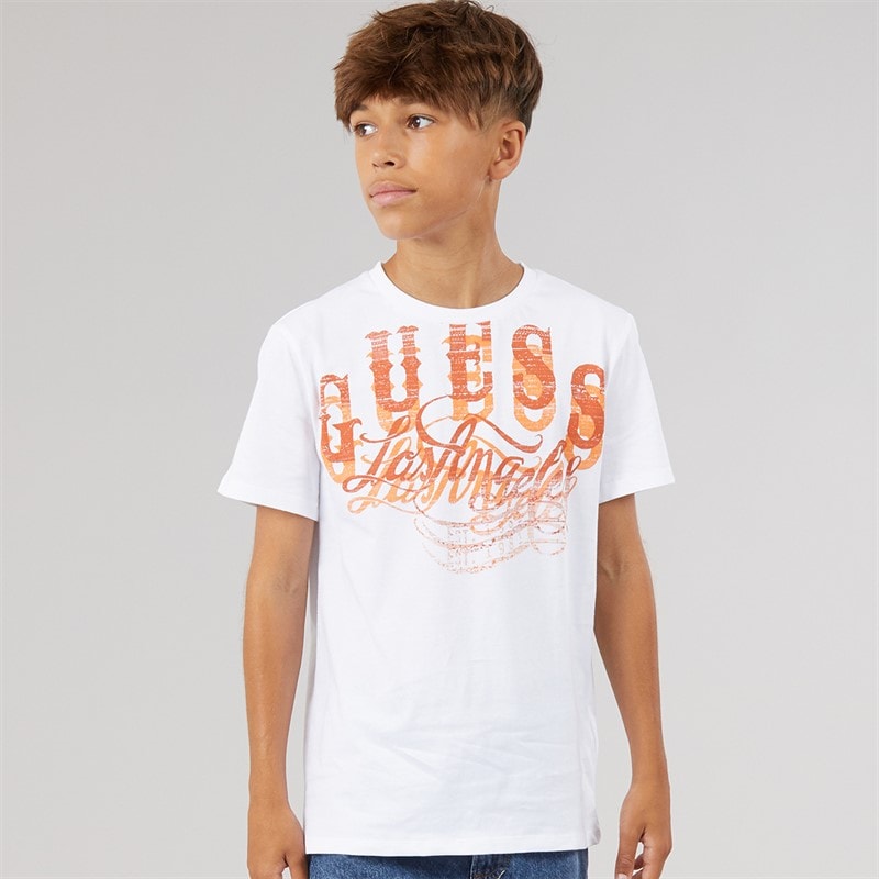 Guess Boys T-Shirt Pure White